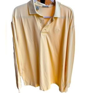XL Cutter and Buck Yellow Men’s Shirt